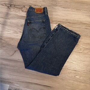 Levi's Blue Straight Jeans Classic Style